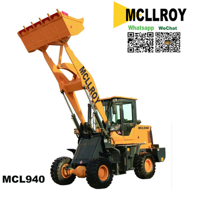 3500mm Max. Dump Clearance Compact Front End Wheel Loader 2200kg Rate Load Mini Front End Wheel Loader