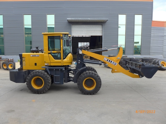 Construction Front Small Wheel Loaders Heater Option 7660kg Operating