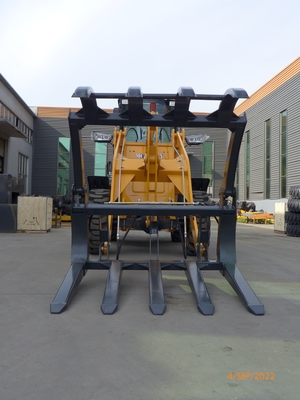 2500kg Work Load Small Wheel Loaders Disc Brake Compact