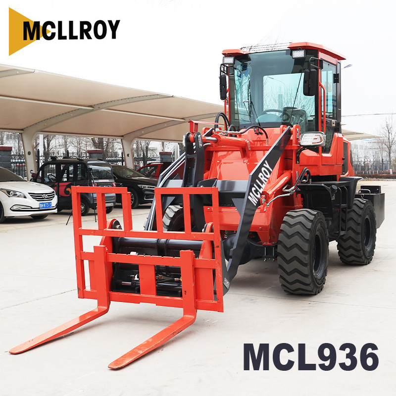 65kw 88hp Power Compact shovel Wheel Loader, 1.1m³ Bucket Capacity Shovel Bucket Wheel Loader