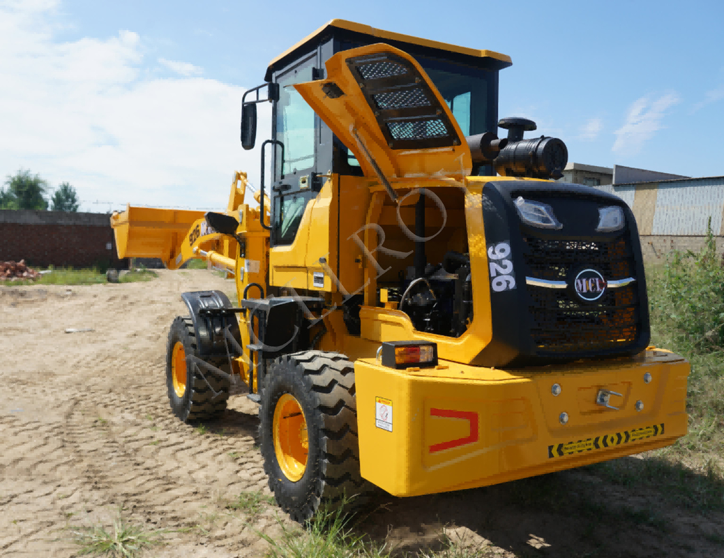 Mechanical Transmission Front End Wheel Loader Dump Height 3200mm 3.2m