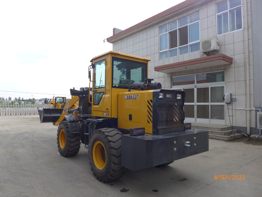Construction Front Small Wheel Loaders Heater Option 7660kg Operating
