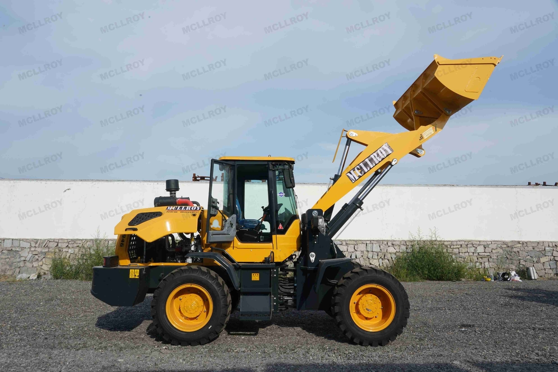 Flexible Controls Wheel Loader Small Changfa 4102 Supercharged Engine Brand