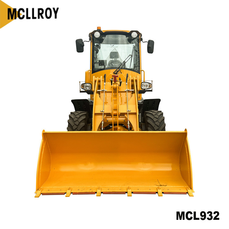 Industrial Construction Mini Compact Wheel Loader ZL932 With Mechanical Joystick