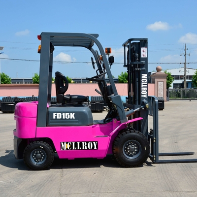 Kompakt Dizel Karşı ağırlıklı Forklift FD15 Konforlu kullanım Kolay bakım