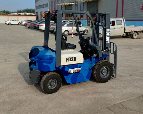 Ergonomik IC Dizel Çatal Kamyon Max.Travel Hız Tam yükleme 19 Km/H