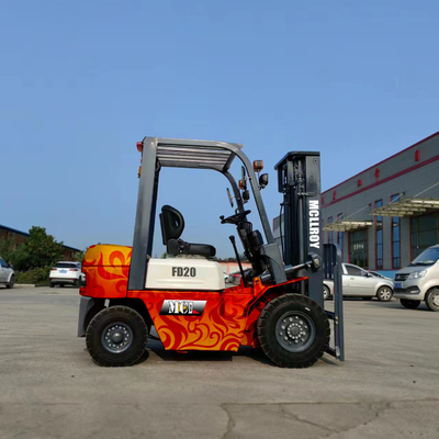 Ağır Güçlü İçi Yanma Forklift Toplam Uzunluğu ((Forklu/Forksuz) 3523/2453 mm