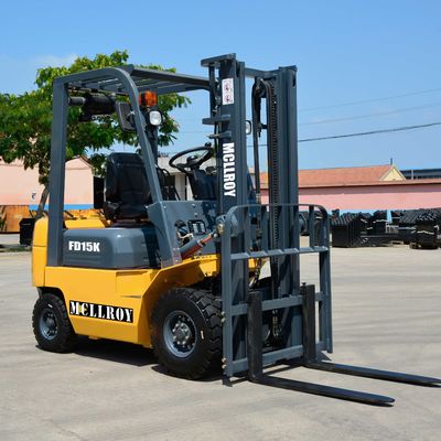 Sabit lastik karşı dengesi Forklift FD15 2040Mm Yukarı koruma yüksekliği