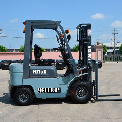 Dayanıklı Dizel Karşı ağırlık Forklift FD15 1500kg Yükleme Kapasitesi
