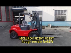 MCLLROY FD30T FD35T Zorlu Arazi Forklift Showcase